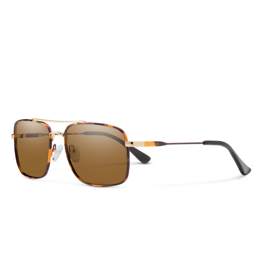 Suncloud Payback Metal Tortoise | Polarized Brown Lens