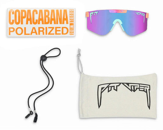 Pit Viper The Copacabana Polarized Double Wide Sunglasses - Gear West