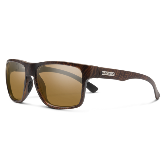 Suncloud Rambler BlackenedTortoise | Polarized Brown Lens