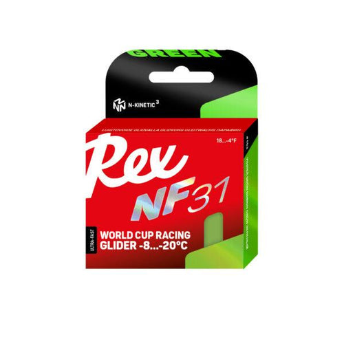 Rex NF31 Green Block WC Race Glide Wax 40g - Gear West