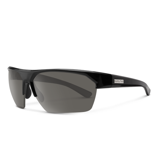 Suncloud Rival Black | Polarized Gray Lens