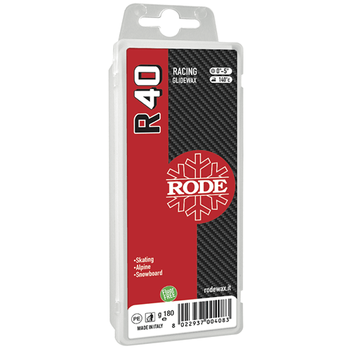 Rode Racing Glider Red R40 180G - Gear West