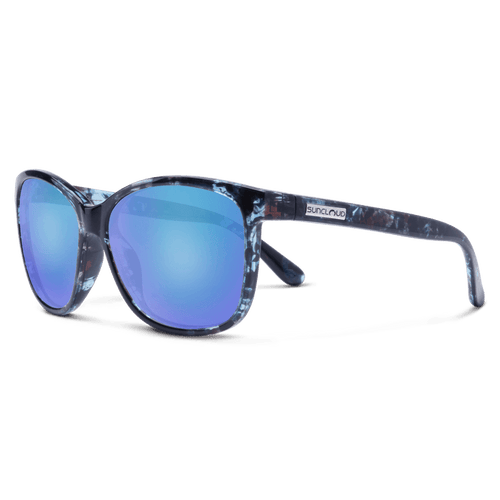 Suncloud Sashay Blue Tortoise w/Polarized Blue Mirror Lens