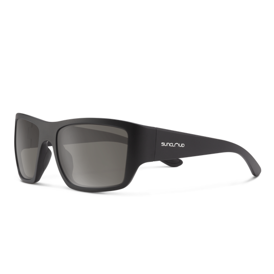 Suncloud Sculpin Matte Black | Polarized Gray Lens