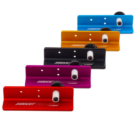 Sidecut WC File Guides with SS Plate and Trigger Clamp