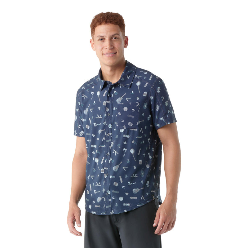 Load image into Gallery viewer, Smartwool Men&#39;s Short Sleeve Button Down - Gear West
