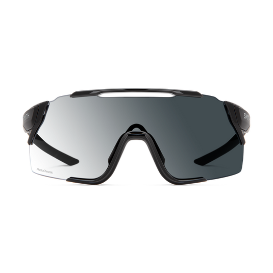 Smith Attack MTB Black Sunglasses w/ Photocromic Clear to Grey Lens - Gear West