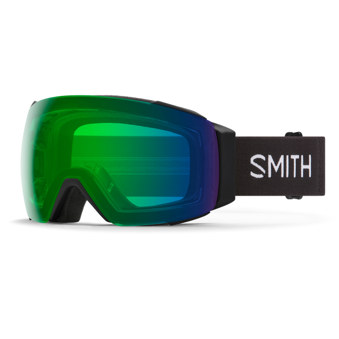 Load image into Gallery viewer, Smith I/O MAG Goggle in Black with ChromaPop Everyday Green Mirror Lens - Gear West
