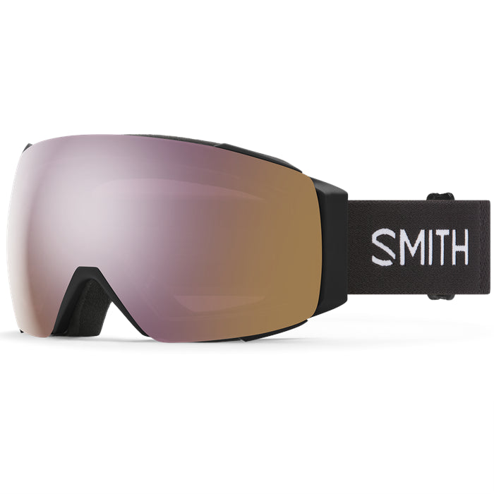 Load image into Gallery viewer, Smith I/O MAG Goggle in Black with ChromaPop Everyday Rose Gold Mirror Lens - Gear West
