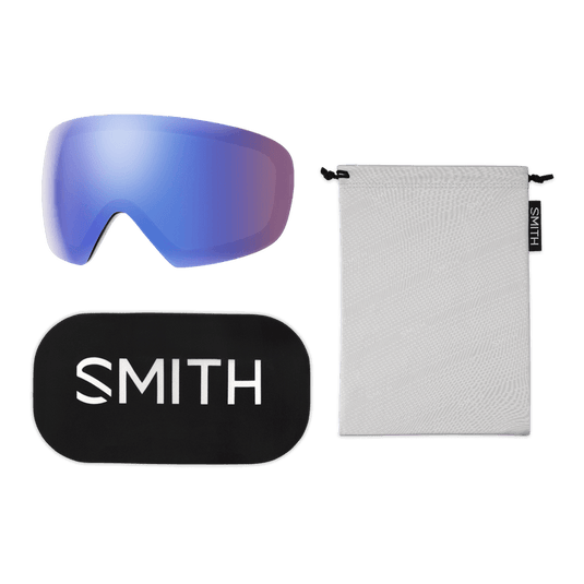 Smith I/O MAG Goggle in Black with ChromaPop Everyday Rose Gold Mirror Lens - Gear West