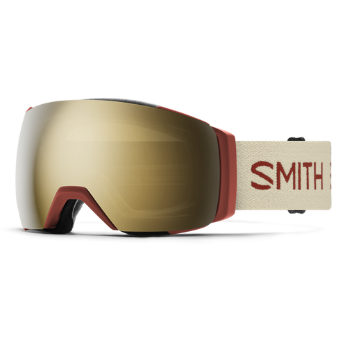 Smith I/O MAG XL Goggle in Terra Slash with ChromaPop Sun Black Gold Mirror Lens - Gear West