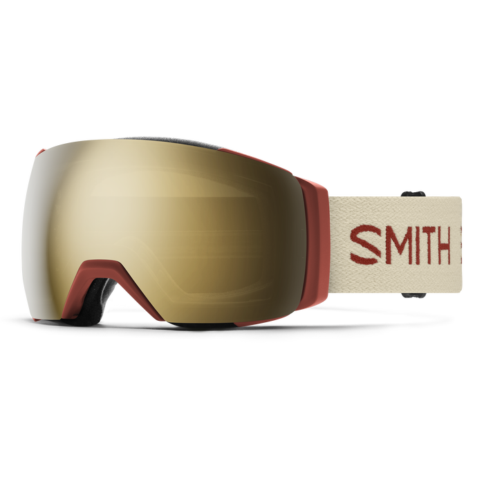 Load image into Gallery viewer, Smith I/O MAG XL Goggle in Terra Slash with ChromaPop Sun Black Gold Mirror Lens - Gear West
