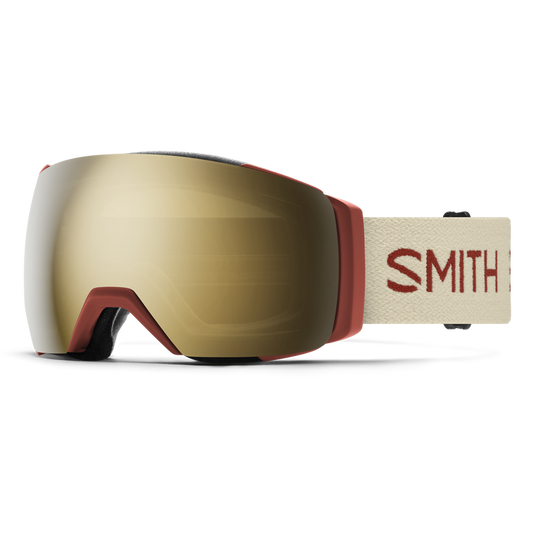 Smith I/O MAG XL Goggle in Terra Slash with ChromaPop Sun Black Gold Mirror Lens - Gear West