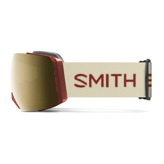 Smith I/O MAG XL Goggle in Terra Slash with ChromaPop Sun Black Gold Mirror Lens - Gear West