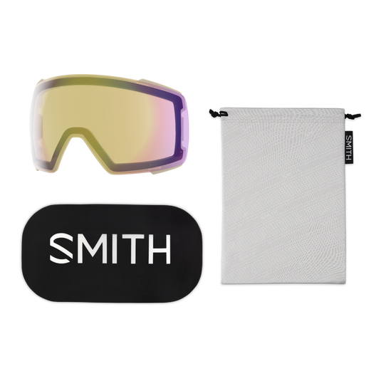 Smith I/O MAG XL Goggle in Trilogy with ChromaPop Sun Black Lens - Gear West