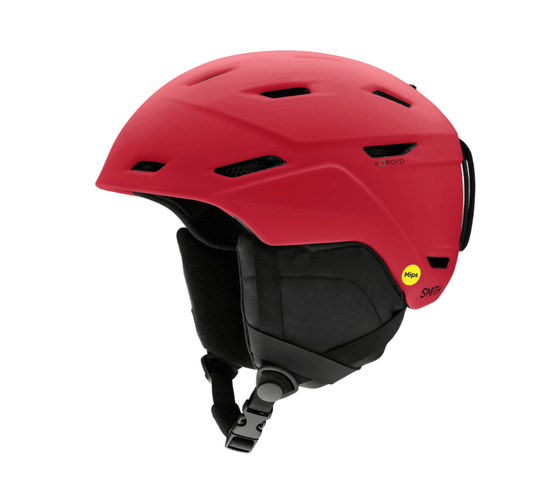Smith Mission MIPS Helmet (MATTE CRIMSON/L)