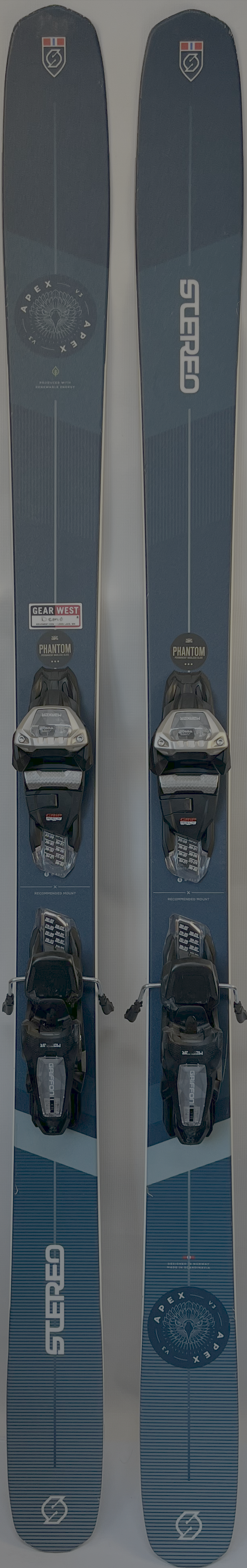 Load image into Gallery viewer, Demo Stereo Apex V3 178cm Ski w/ Marker Griffon 13 Demo Binding
