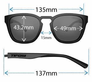 Load image into Gallery viewer, Tifosi Smirk Blackout Polarized - Gear West
