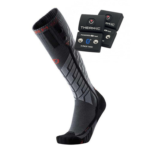 Load image into Gallery viewer, Therm-ic Ultra Warm Performance Heated Sock S.E.T. with 1400B Battery Set

