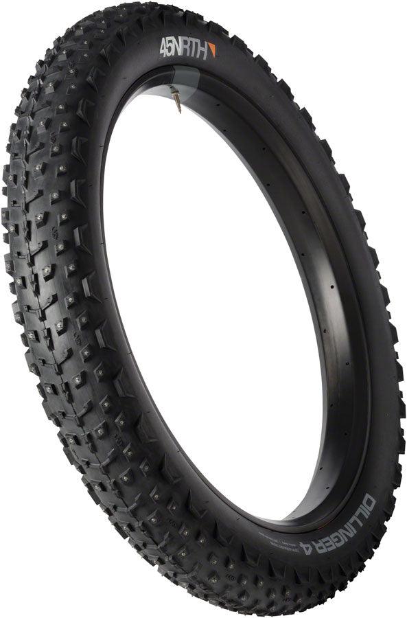 Load image into Gallery viewer, 45NRTH Dillinger 4 Studded 120TPI 26x4&quot; Fat Bike Tire - Gear West
