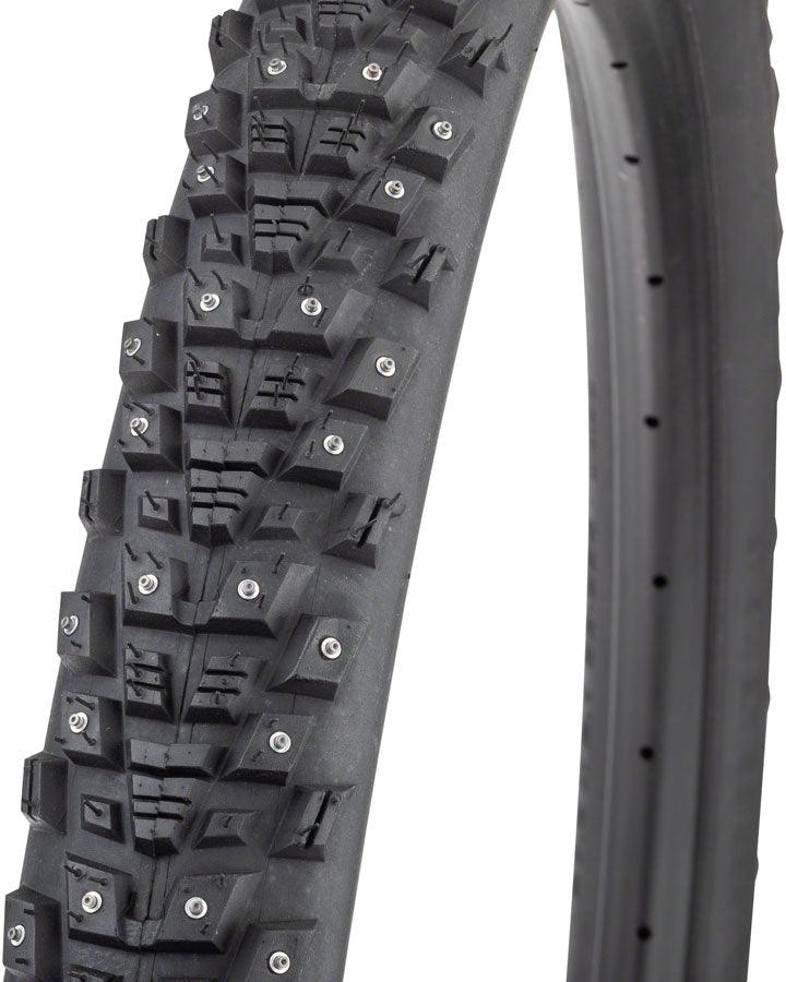 Load image into Gallery viewer, 45NRTH Kahva Tire - 29 x 2.25, Tubeless, Folding, Black, 60tpi, 252 Concave Carbide Studs - Gear West
