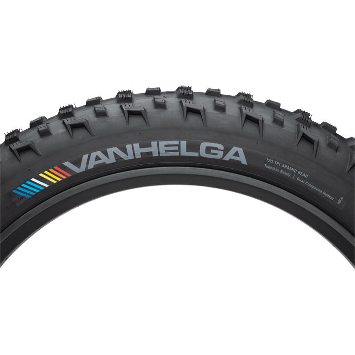 Load image into Gallery viewer, 45NRTH Vanhelga 120 TPI Fat Bike Tire 26x4.2 - Gear West

