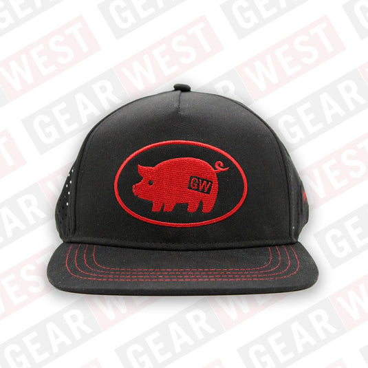 Boco Gear West Run Hat Trucker Blk/Red - Gear West
