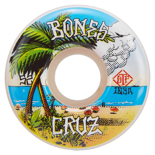 Bones Cruz Buena Vida STF V2 52mm Wheels - Gear West