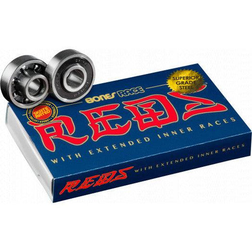 Bones Reds Race Skateboard Bearings 8 Pack - Gear West