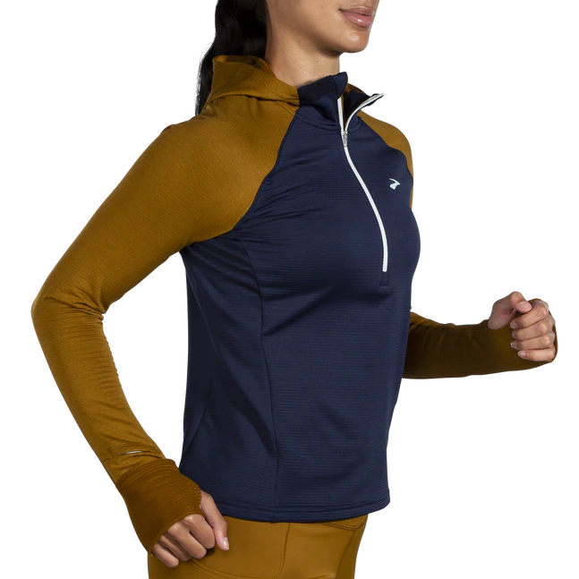 Load image into Gallery viewer, Brooks Women&#39;s Notch Thermal Hoodie 2.0 - Gear West
