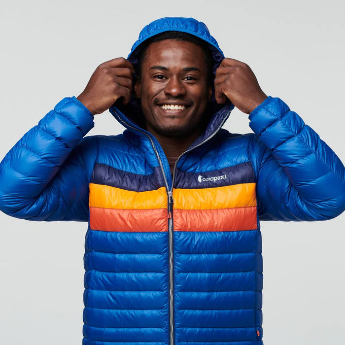 Load image into Gallery viewer, Cotopaxi Men&#39;s Fuego Hooded Down Jacket - Gear West

