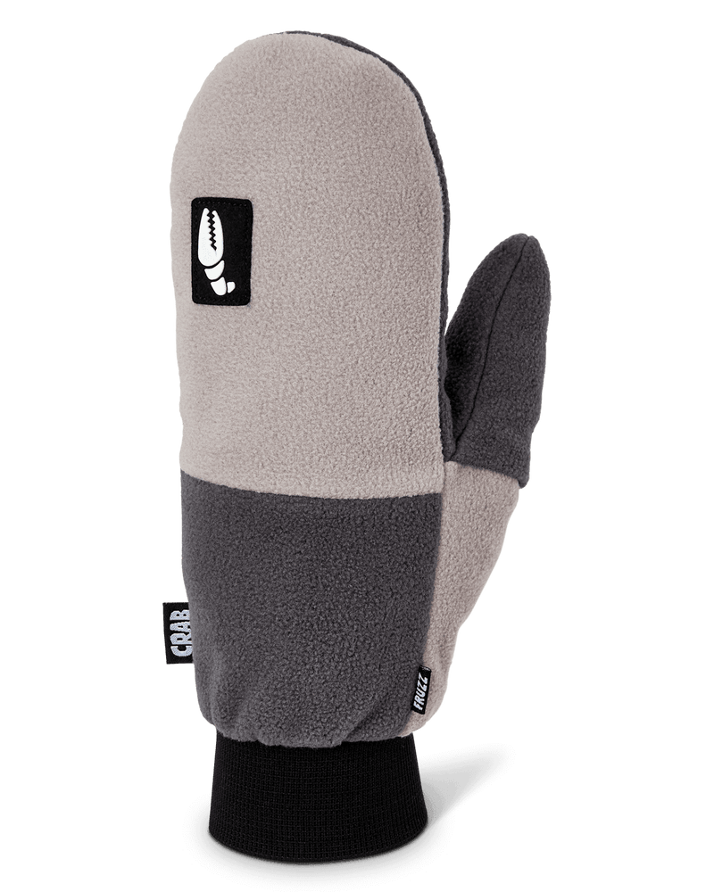 Load image into Gallery viewer, Crab Grab Fruzz Mitten in Grey - Gear West

