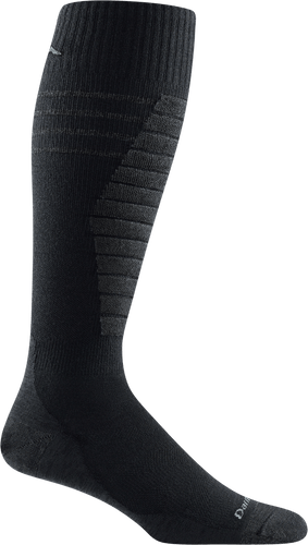 Darn Tough Men's Edge Over-The-Calf Lightweight Sock in Black - Gear West