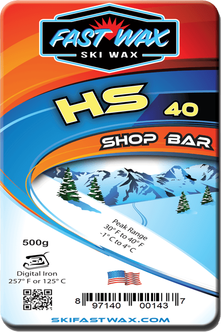 Fast Wax Shop Bar HS-40 - 500g - Gear West