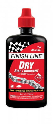 Finish Line Dry Bike Lubricant and Chain Lube with Teflon - 4oz - Gear West