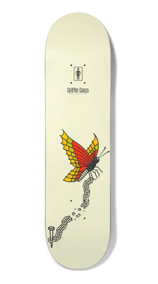 Girl Griffin Gass Break Chain 8.0" Skateboard Deck - Gear West