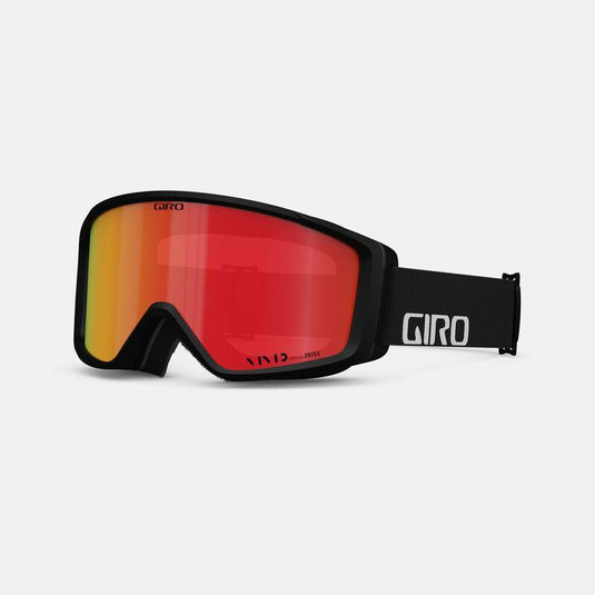 Giro Index 2.0 Goggle in Black Wordmark with Vivid Ember Lens - Gear West