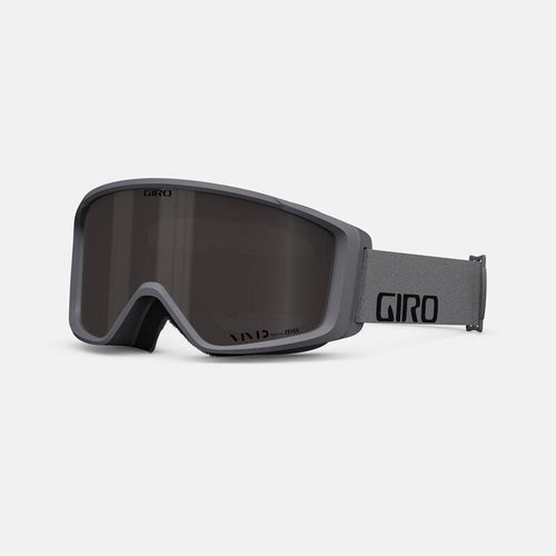 Giro Index 2.0 Goggle in Grey Wordmark with Vivid Smoke Lens - Gear West