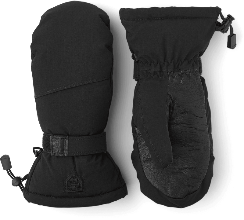 Load image into Gallery viewer, Hestra Cosy Sr Mitten in Black - Gear West
