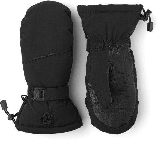 Hestra Cosy Sr Mitten in Black - Gear West
