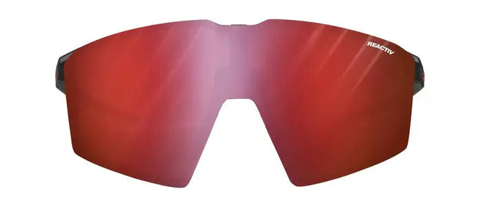 Load image into Gallery viewer, Julbo Edge Translucent Black / Orange - Reativ 0-3 Sunglasses - Gear West
