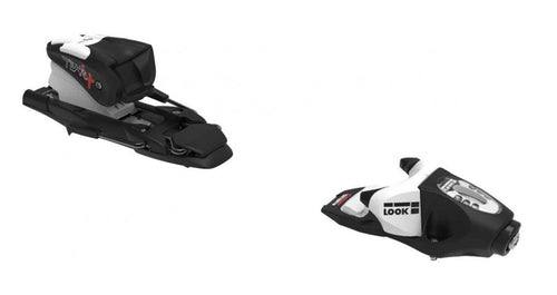 Look Team 4 GW in Black with 76mm Brake Kids Ski Binding - Gear West