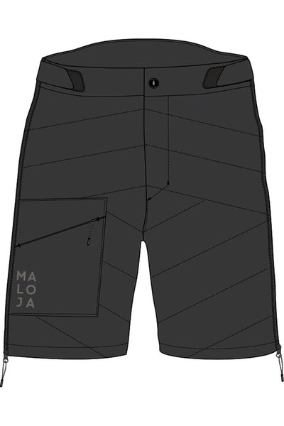 Maloja LurchM Insulated Shorts, MOONLESS / L