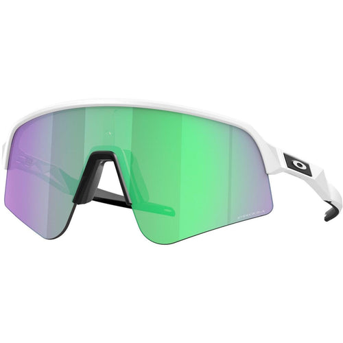 Oakley Sutro Lite Sweep Matte White With Prizm Road Jade Lenses - Gear West