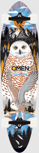 Omen Snowy Owl Complete Longboard - Gear West