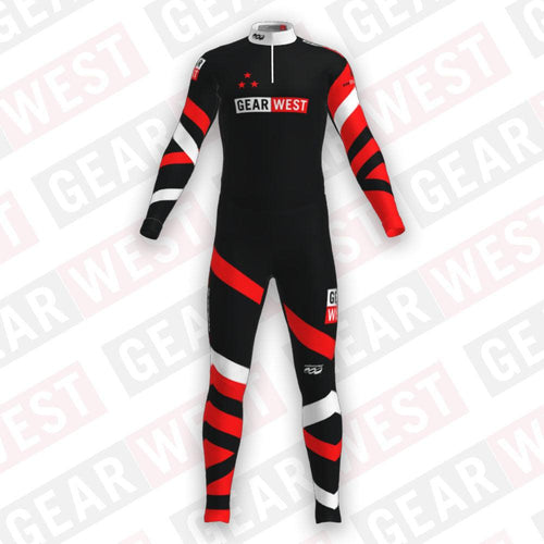 Podiumwear Unisex Gear West Black Racesuit - Gear West