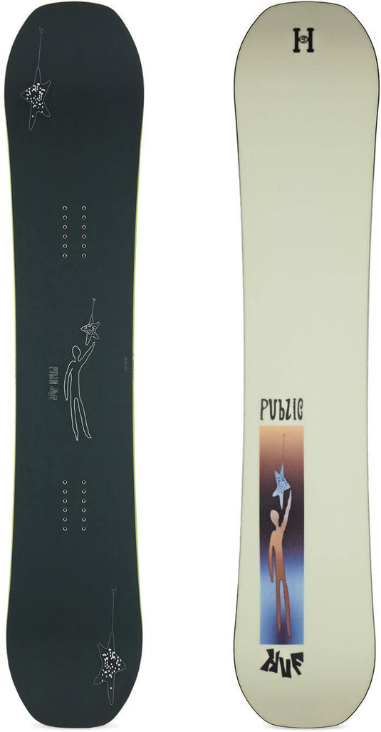 Public X Huf Colab Snowboard 2023 153cm - Gear West