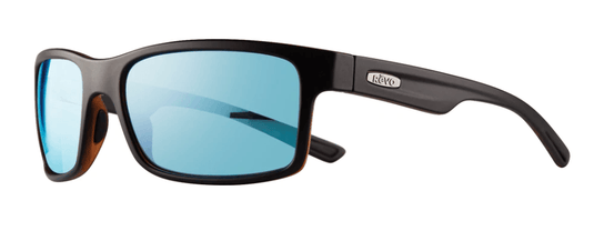 Revo Crawler XL Sunglasses in Matte Black/Blue Water - Gear West
