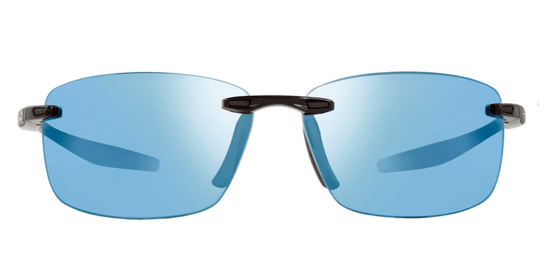 Load image into Gallery viewer, Revo Descend N Rimless Sunglasses in Black/Blue Water - Gear West
