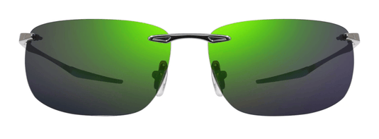 Revo Descend Z Sunglasses in Shiny Gunmetal/Evergreen - Gear West